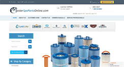Desktop Screenshot of masterspapartsonline.com