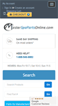 Mobile Screenshot of masterspapartsonline.com